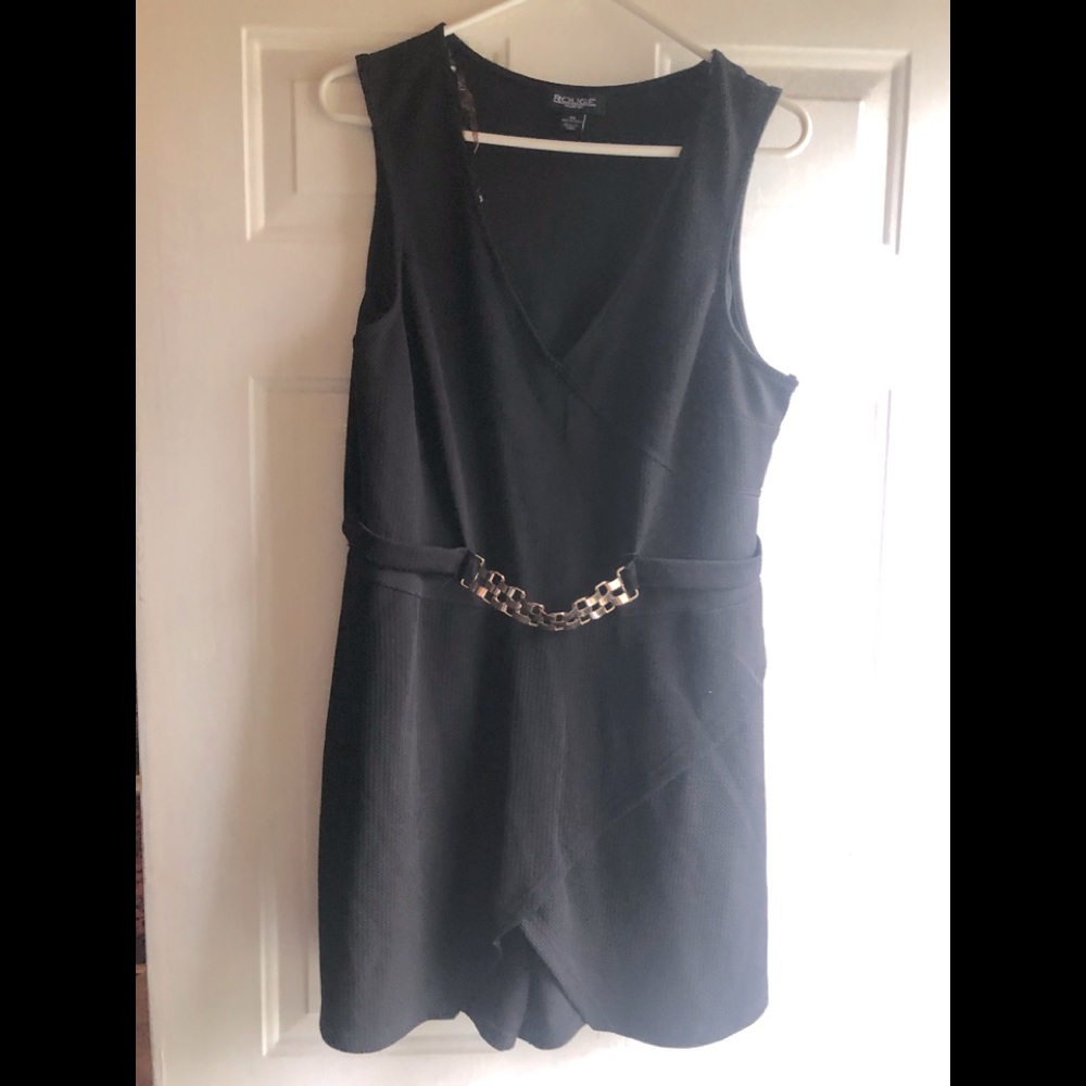 One Piece Romper Skort w/ Chain